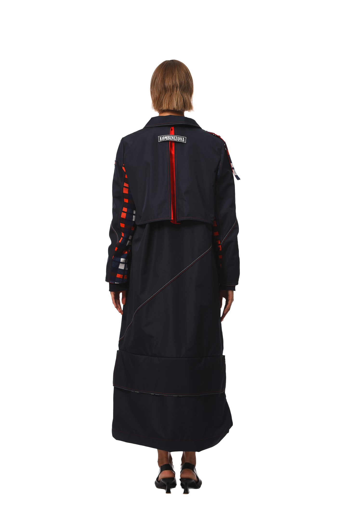 DOUBLEBAG TRANCH COAT DARK BLUE