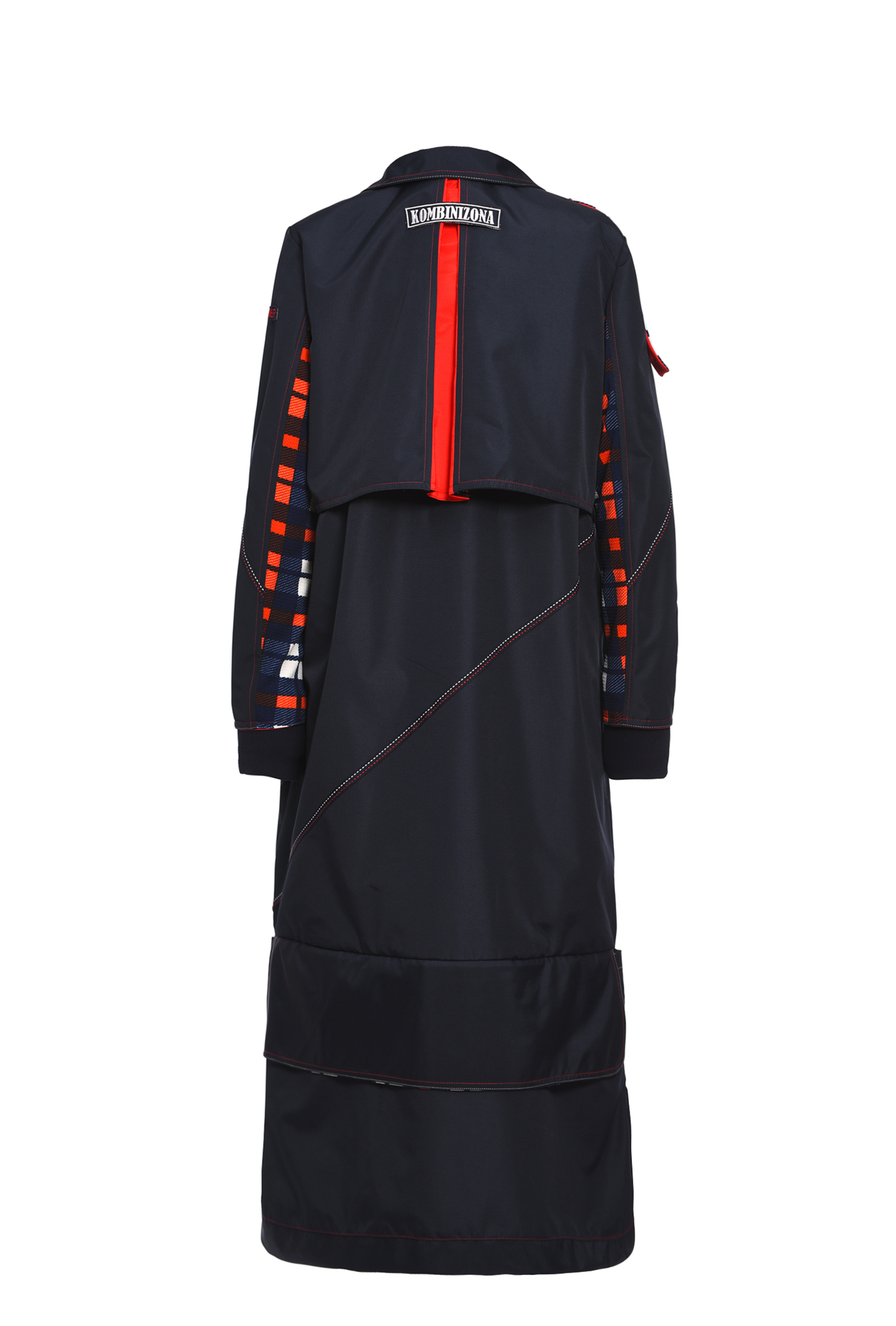 DOUBLEBAG TRANCH COAT DARK BLUE