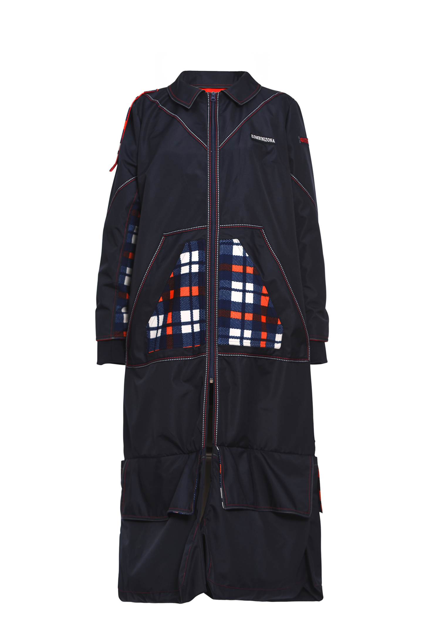 DOUBLEBAG TRANCH COAT DARK BLUE