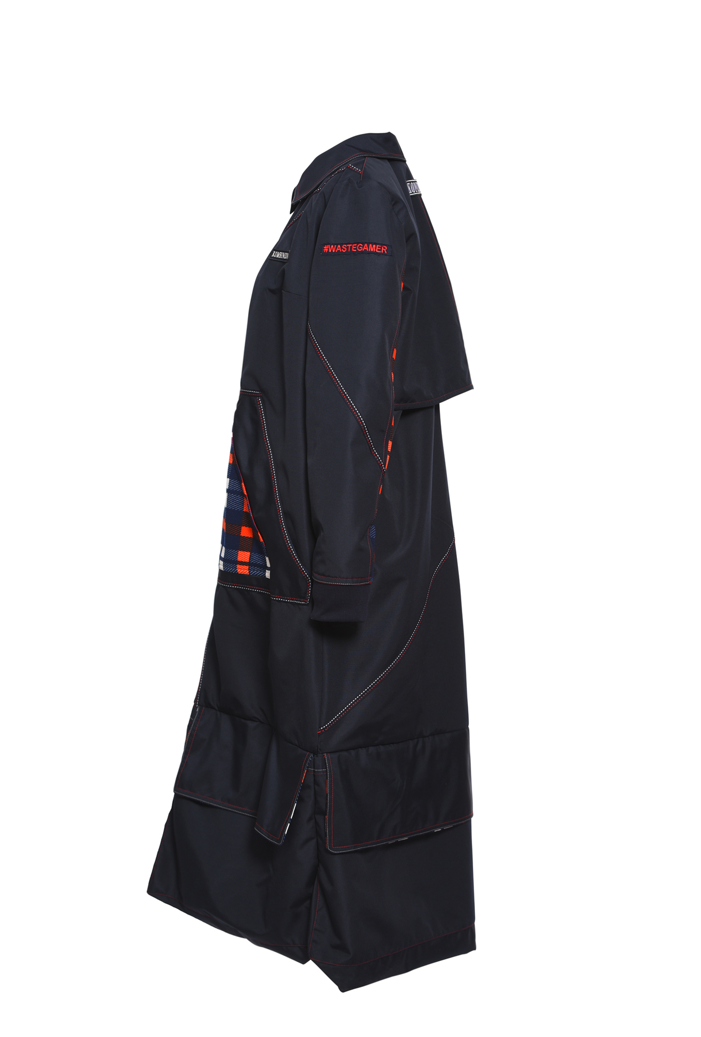 DOUBLEBAG TRANCH COAT DARK BLUE
