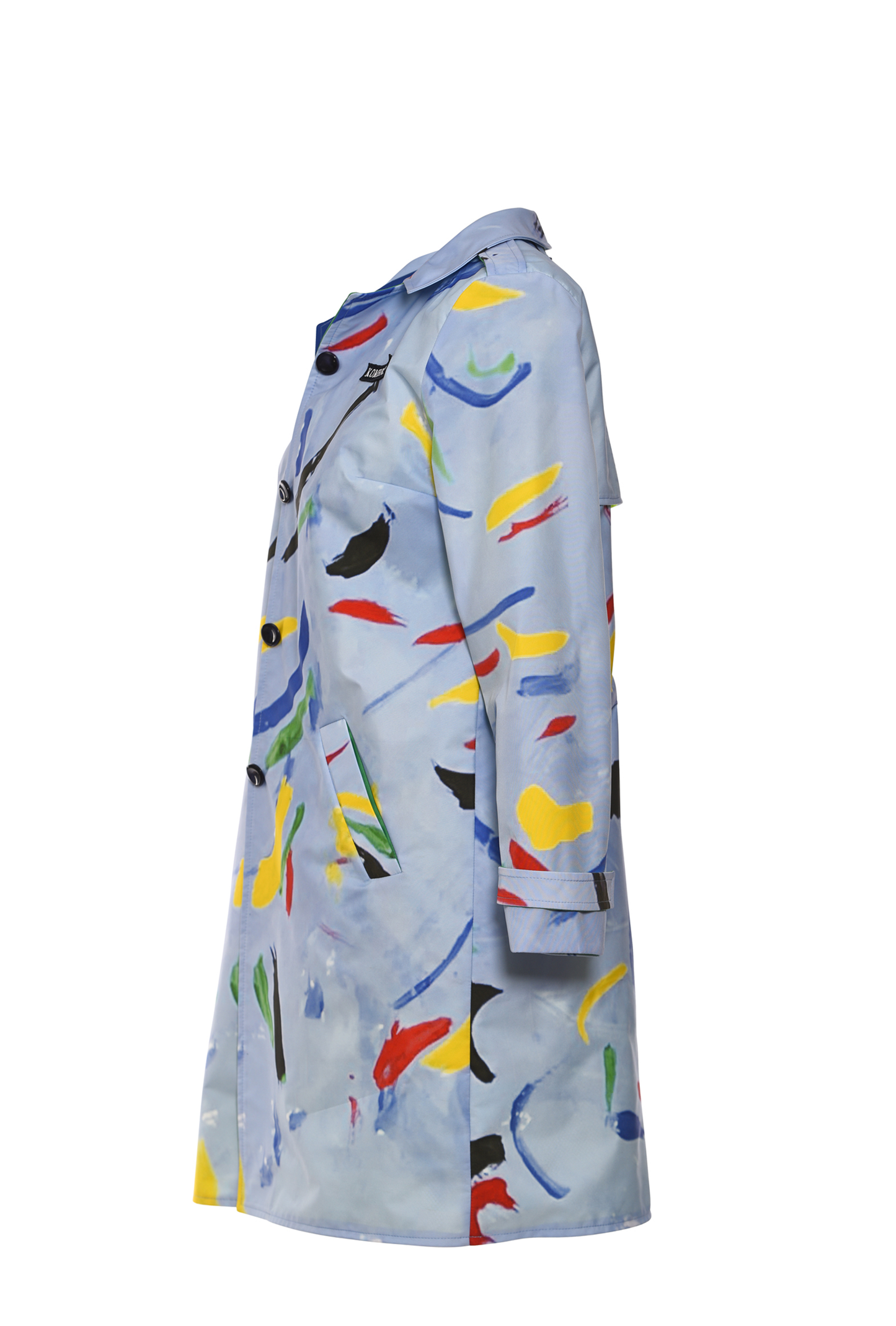 LIGHT BLUE COLORFALL COAT