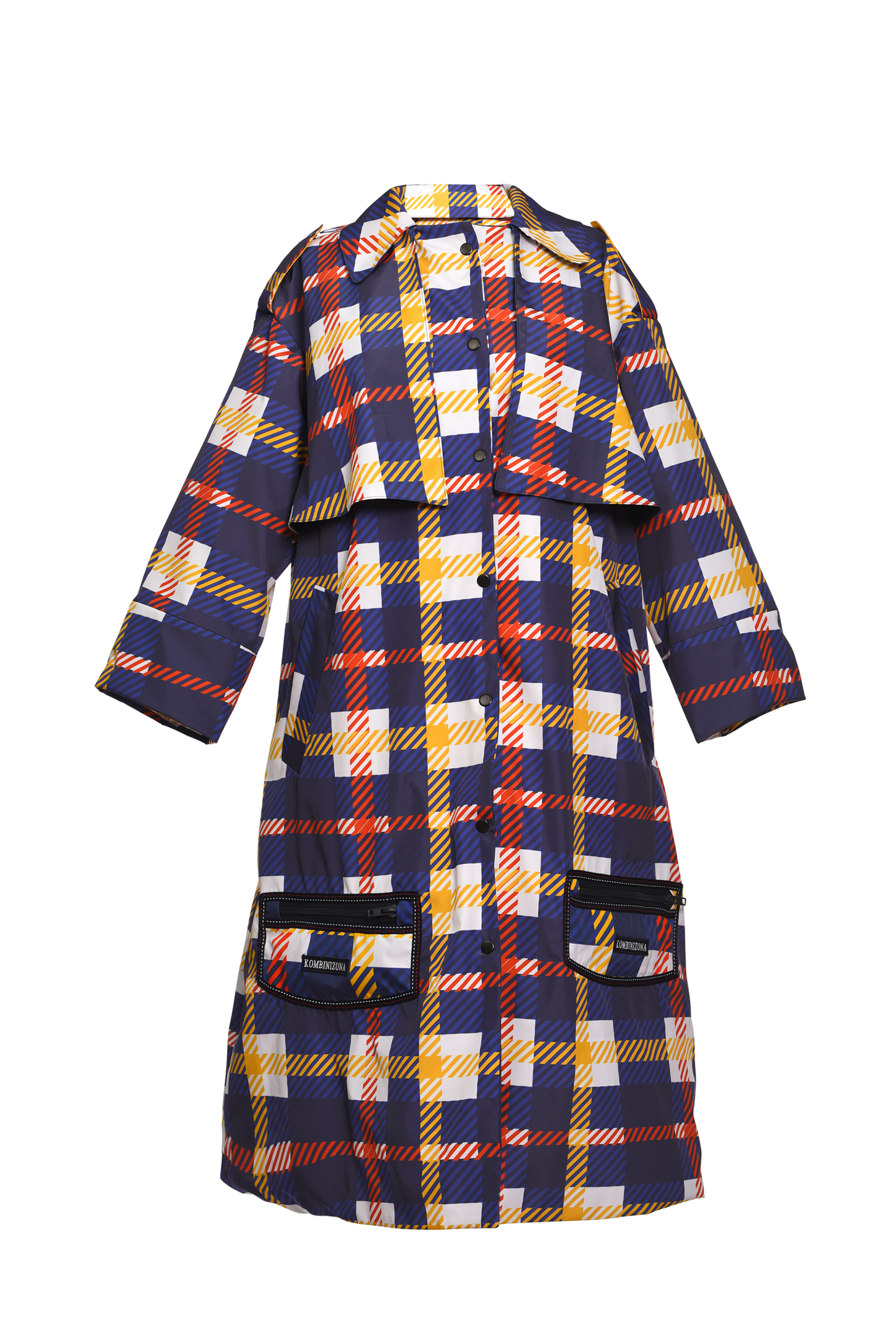 LONG LOGO TRANCH COAT