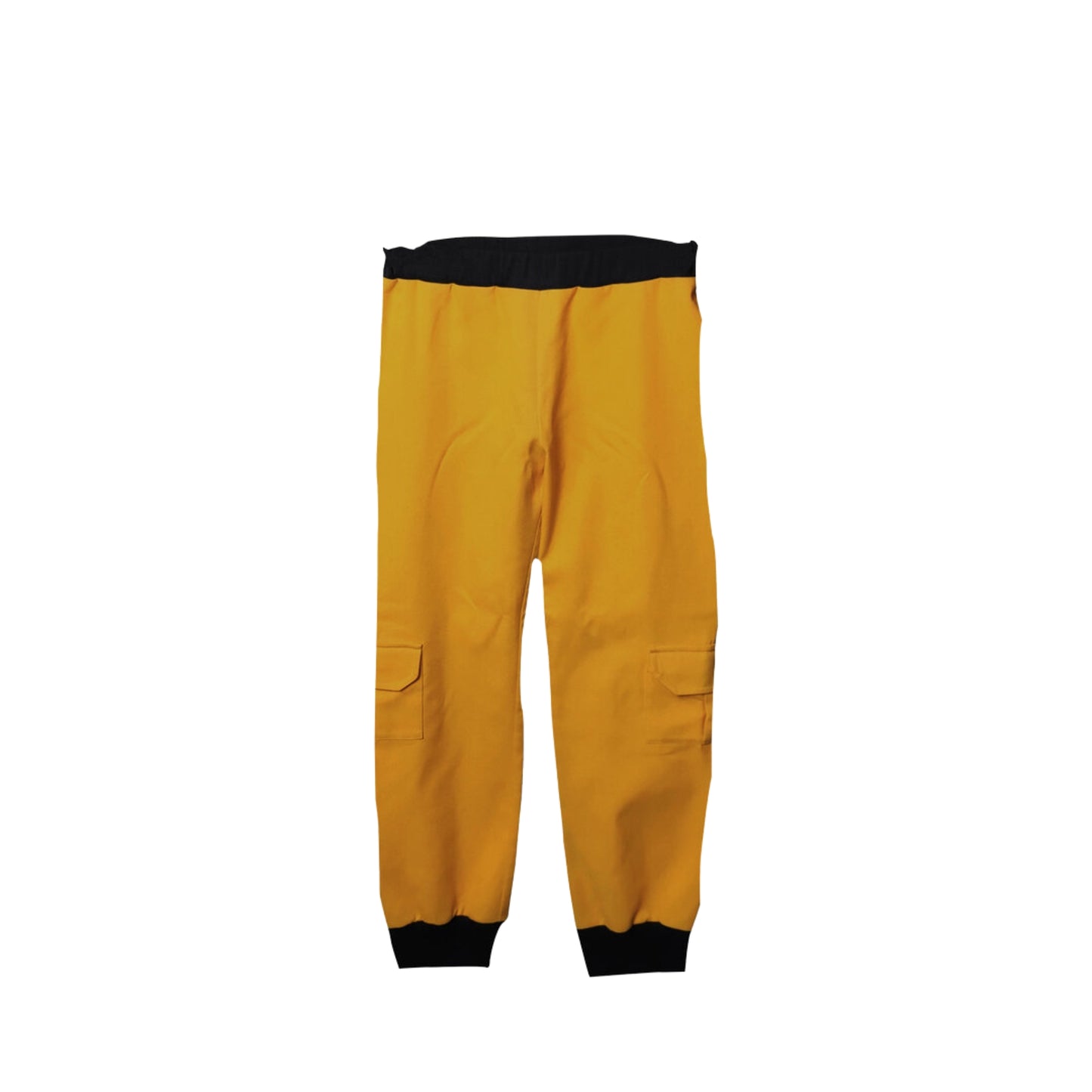 DENIM YELLOW TACTIC UNISEX TROUSERS WITH POCKETS