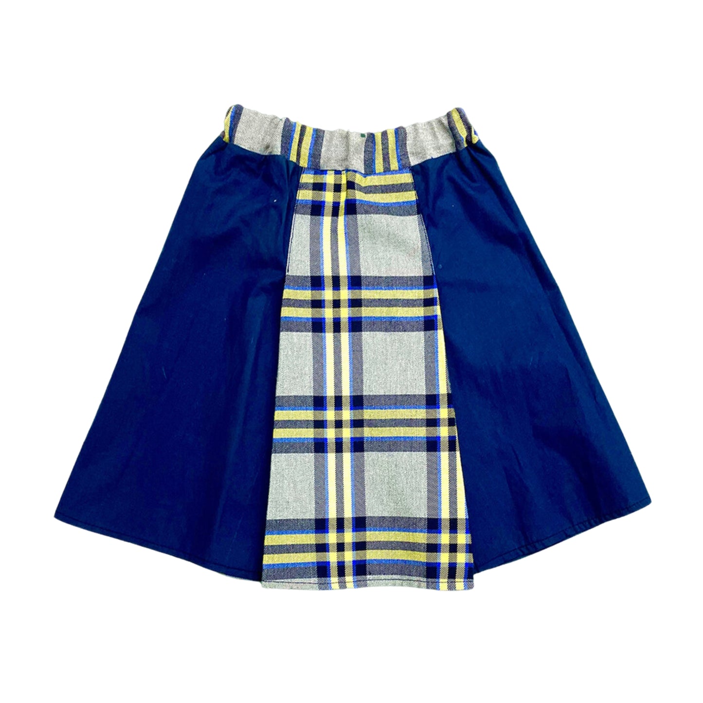 100% COTTON BLUE SKIRT