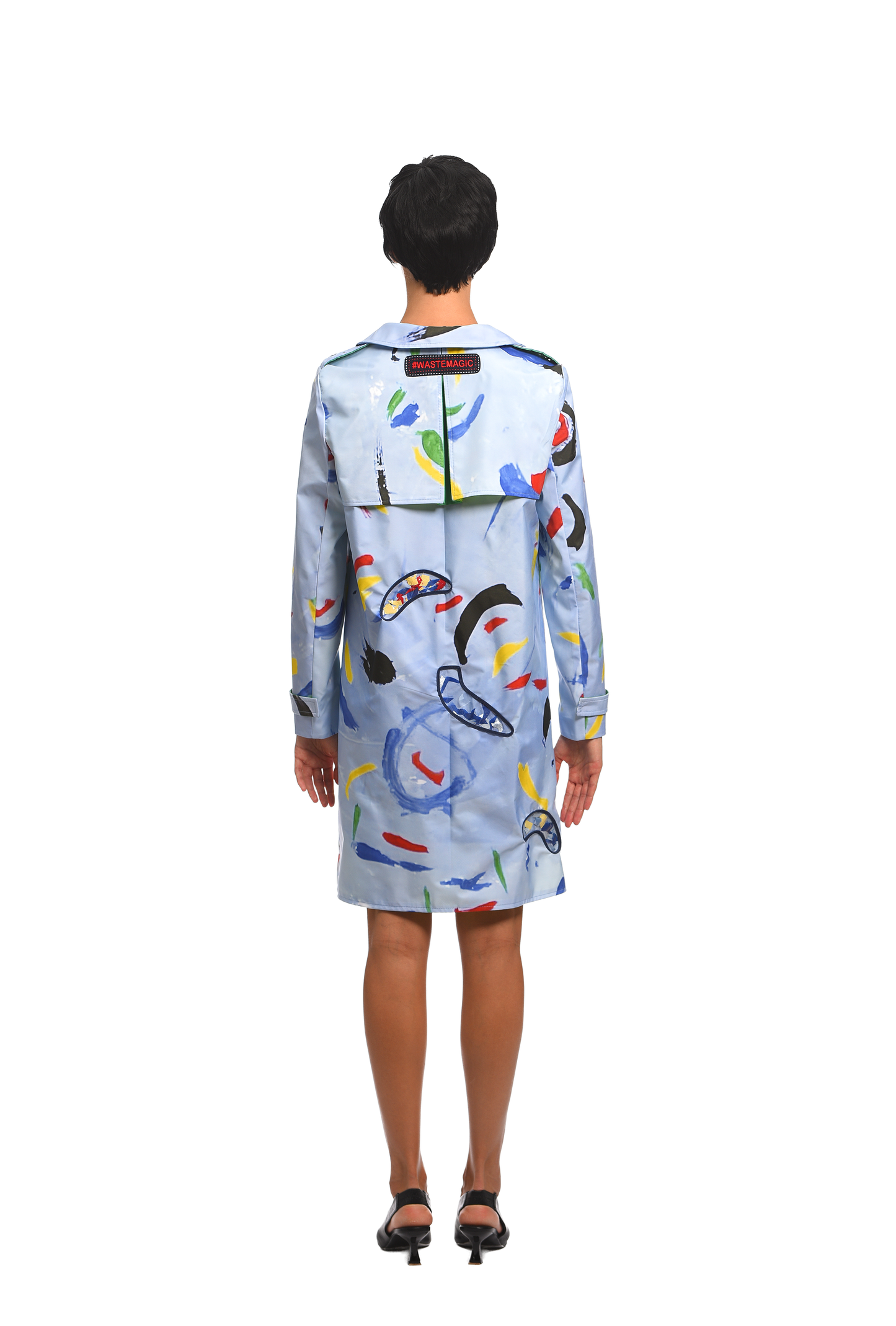LIGHT BLUE COLORFALL COAT
