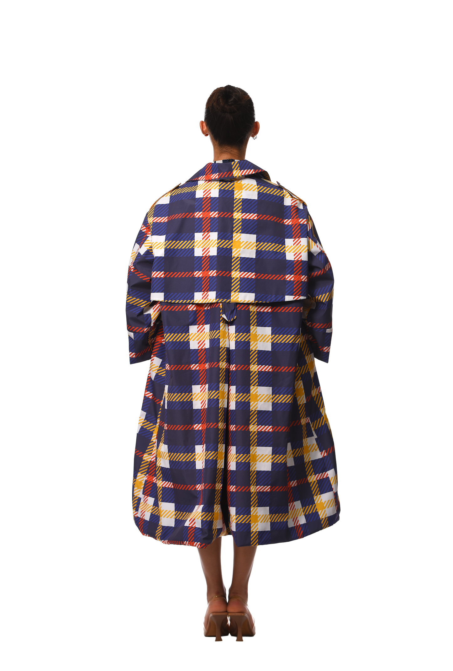 LONG LOGO TRANCH COAT