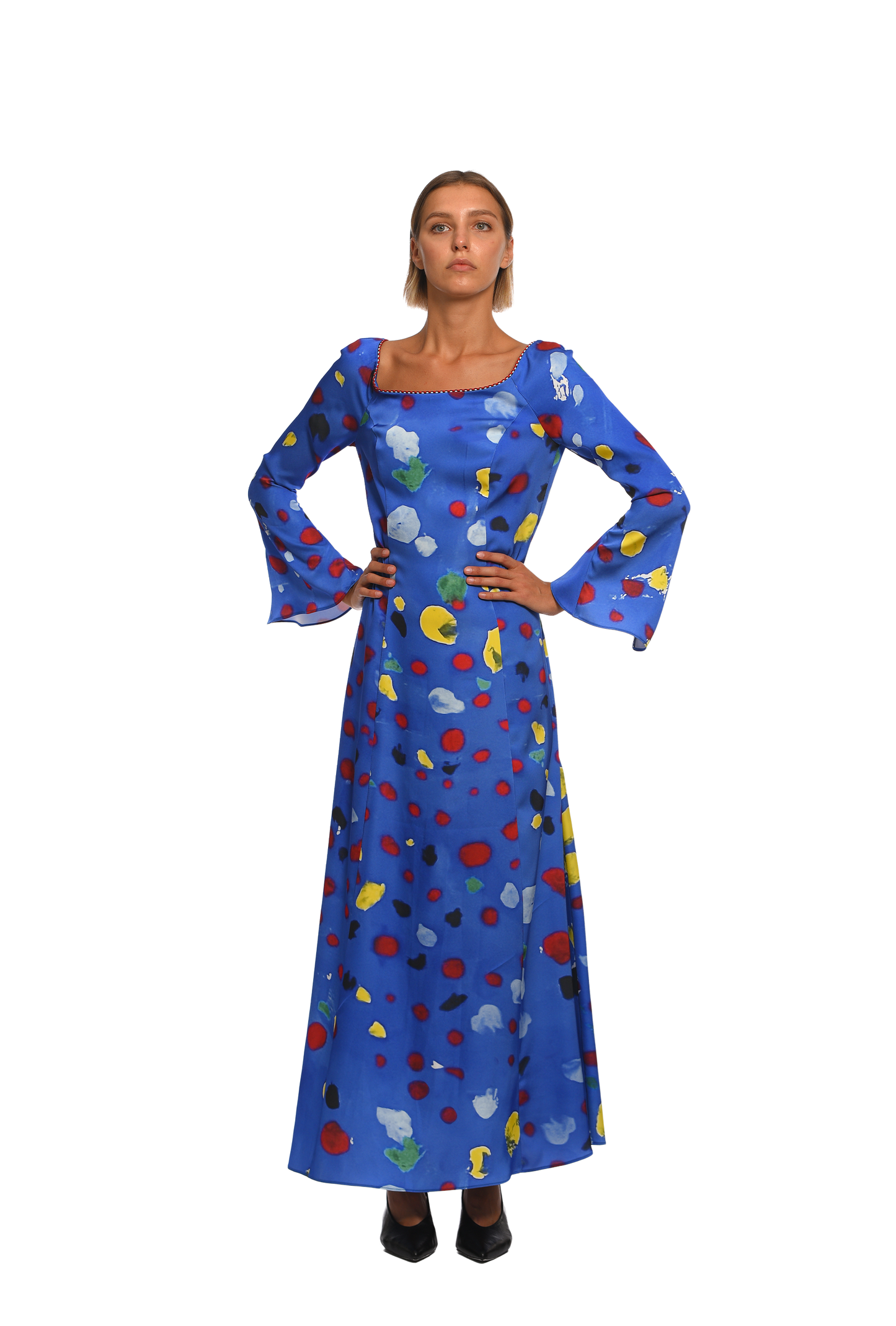 SILK COLORDOTS DREAM DRESS