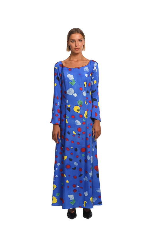 SILK COLORDOTS DREAM DRESS