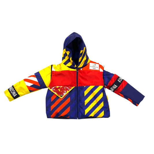 WINTER WASTEMAGIC WATERPROOF L3 IN 1 OUFFER COAT WITH TEXTILE WASTE APLICATIONS