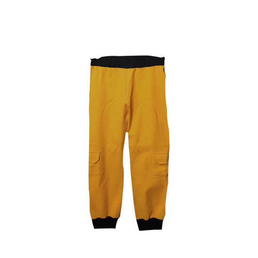 DENIM YELLOW TACTIC UNISEX TROUSERS WITH POCKETS